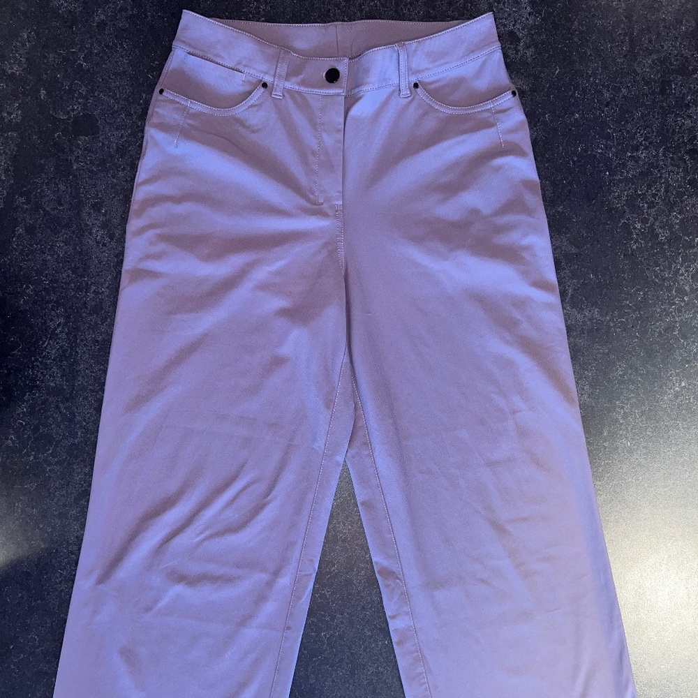 Lululemon City Sleek 5 Pocket Wide-Leg High Rise 7/8 Length Pant Women’s